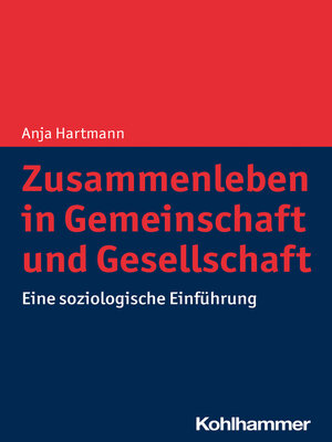cover image of Zusammenleben in Gemeinschaft und Gesellschaft